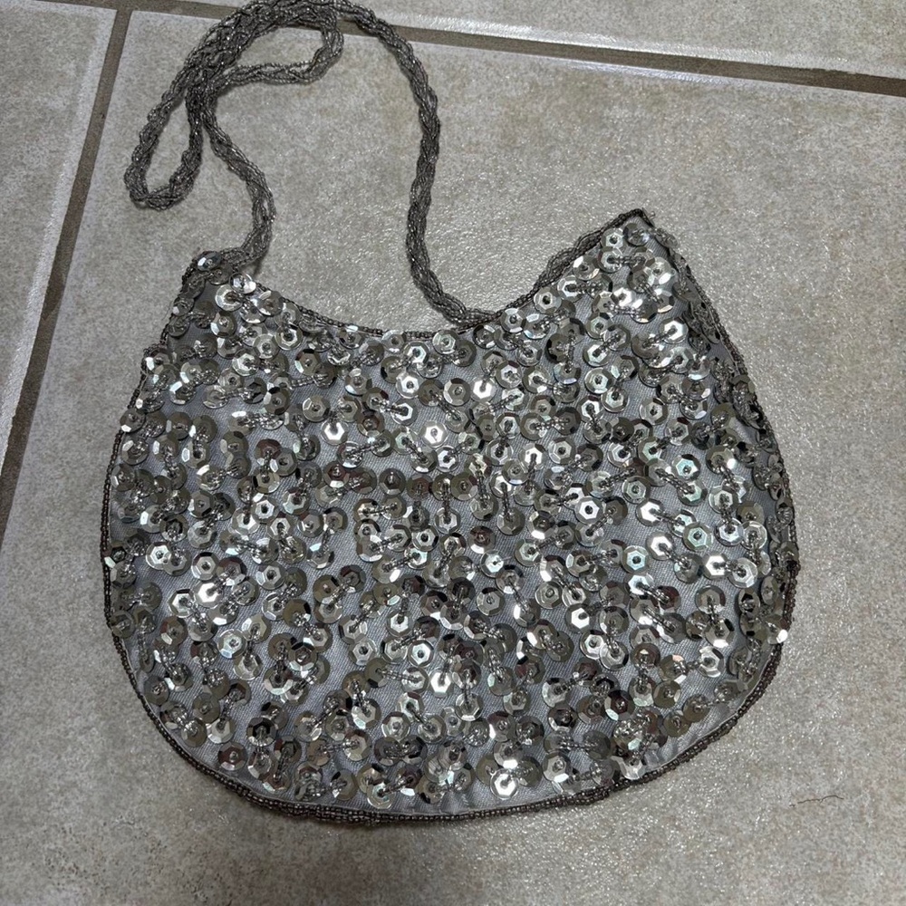 Boho sequin mini bag - Picture 3 of 7